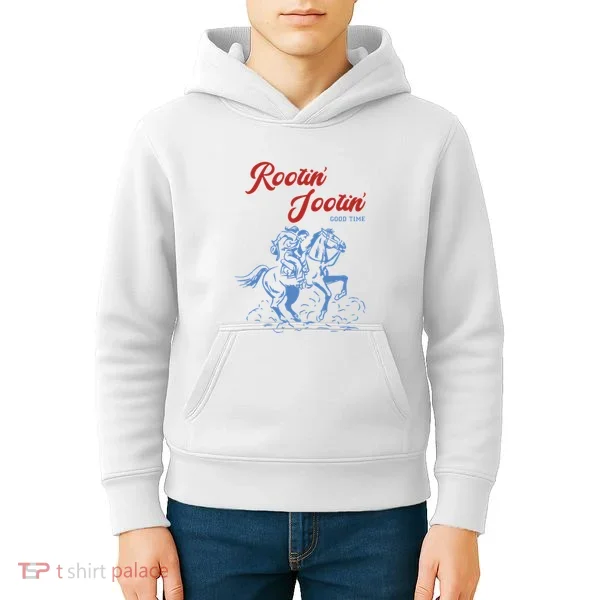 Rootin Tootin Good Time Kids Hoodie