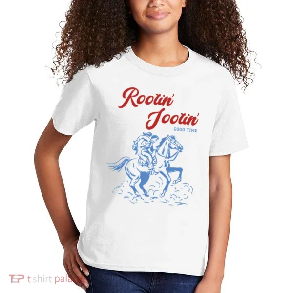 Rootin Tootin Good Time Kids T-Shirt