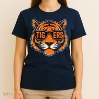 Retro Tigers Gift Sports Fan Name T-Shirt thumb 4