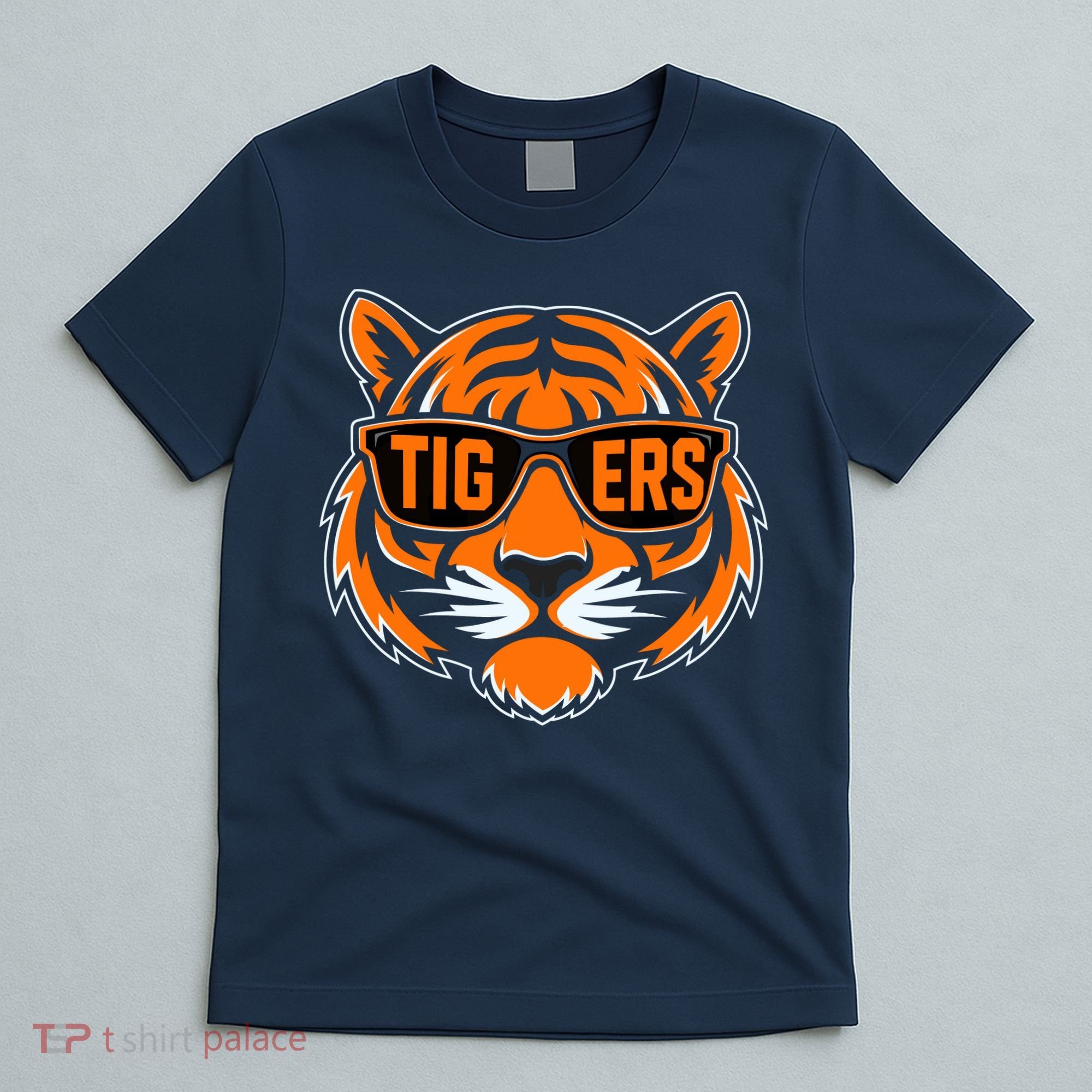 Retro Tigers Gift Sports Fan Name T-Shirt