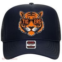 Retro Tigers Gift Sports Fan Name Hat thumb 0