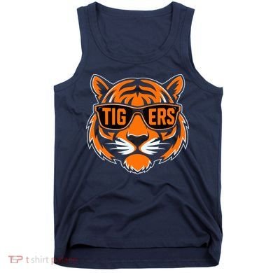 Retro Tigers Gift Sports Fan Name Tank Top