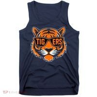 Retro Tigers Gift Sports Fan Name Tank Top thumb 0