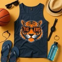 Retro Tigers Gift Sports Fan Name Tank Top thumb 4