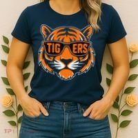 Retro Tigers Gift Sports Fan Name Women's T-Shirt thumb 2