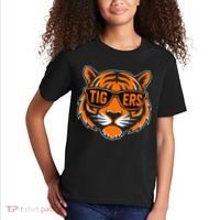 Retro Tigers Gift Sports Fan Name Kids T-Shirt thumb 2
