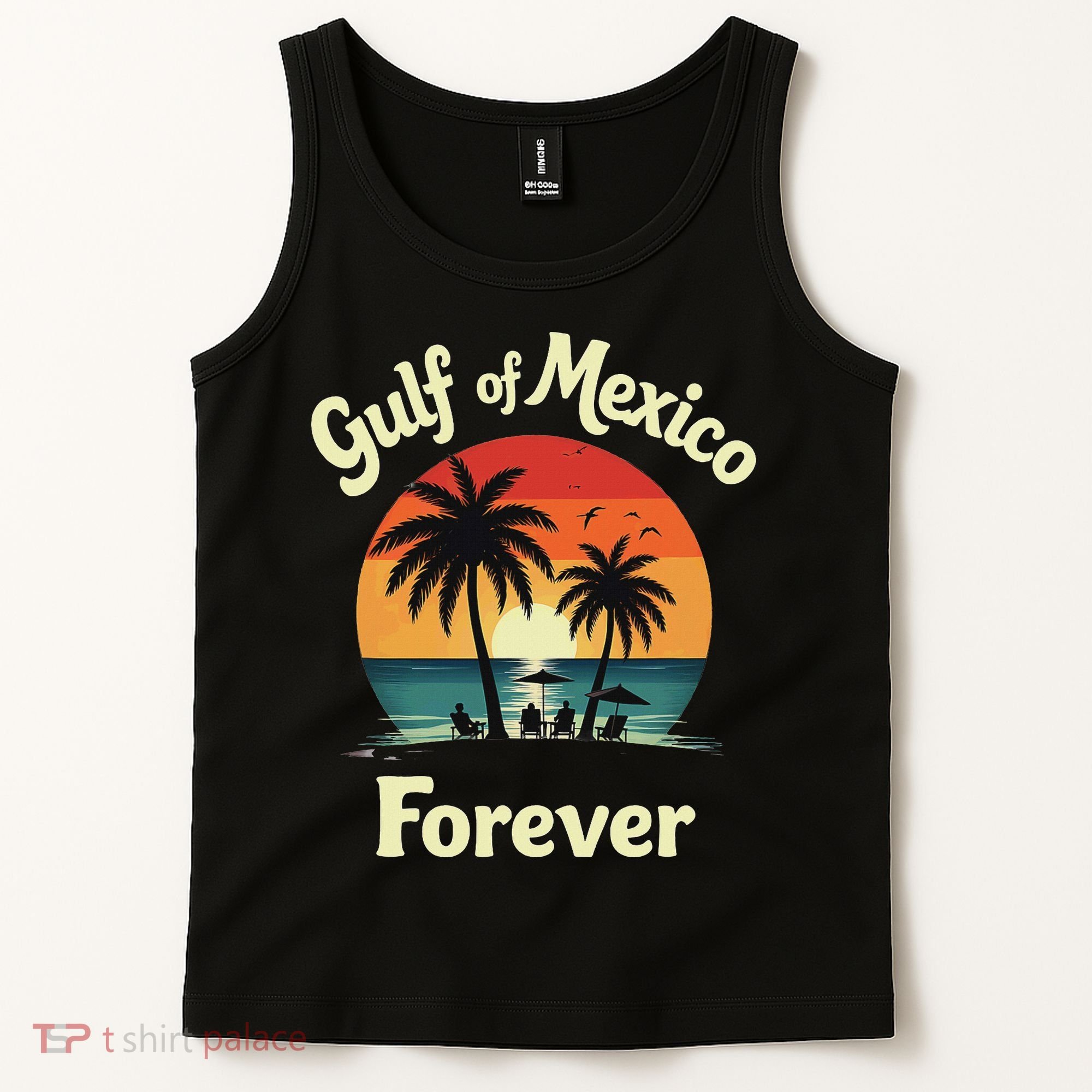 Resist Trump Gulf Of Mexico Forever Tank Top