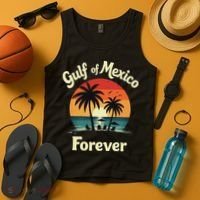 Resist Trump Gulf Of Mexico Forever Tank Top thumb 4