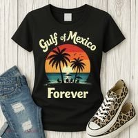 Resist Trump Gulf Of Mexico Forever Women's T-Shirt thumb 3