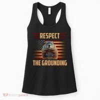 Respect The Grounding, Groundhog Day Women's Tank Top thumb 0