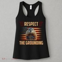 Respect The Grounding, Groundhog Day Women's Tank Top thumb 3