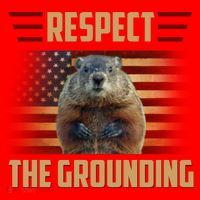 Respect The Grounding, Groundhog Day Santa Hat thumb 1
