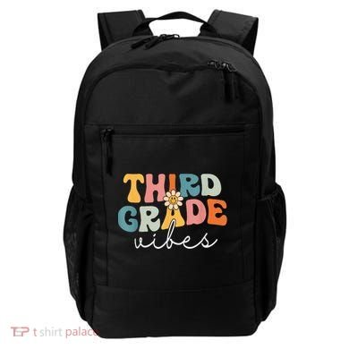 Retro Third Grade Vibes 3rd Grade Team First Day Of School Backpack