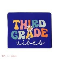 Retro Third Grade Vibes 3rd Grade Team First Day Of School Mousepad thumb 0