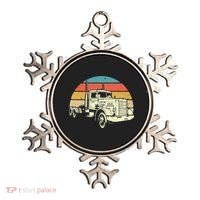 Retro Trucker Gift Big Rig Hauler Truck Driver Trucking Cool Gift Ornament thumb 0