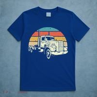 Retro Trucker Gift Big Rig Hauler Truck Driver Trucking Cool Gift T-Shirt thumb 5