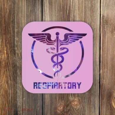 Respiratory Therapist Gift Respiratory Therapy Design Cool Gift Coaster