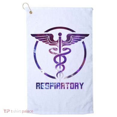Respiratory Therapist Gift Respiratory Therapy Design Cool Gift Golf Towel
