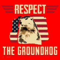 Respect The Groundhog Woodchuck Photo Groundhog Day Santa Hat thumb 1