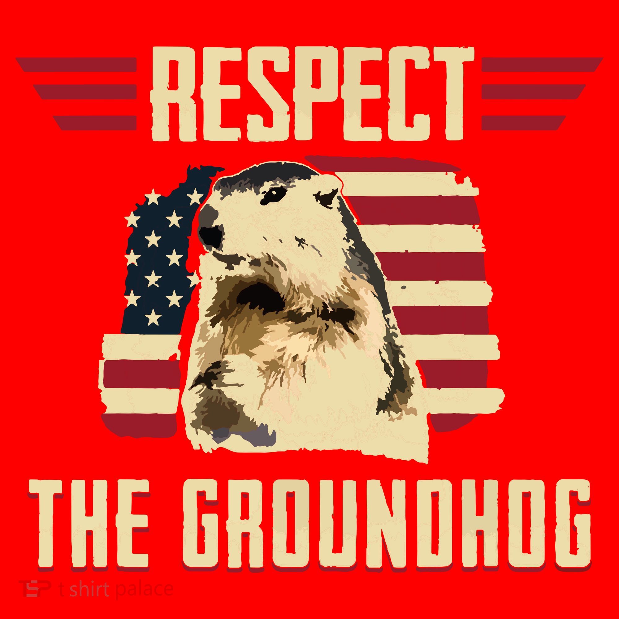 Respect The Groundhog Woodchuck Photo Groundhog Day Santa Hat