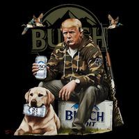 Retro Trump Hunting Deer Funny Beer Drinking Beer Hunting Coffee Mug thumb 5
