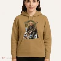 Retro Trump Hunting Deer Funny Beer Drinking Beer Hunting Hoodie thumb 5