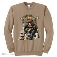 Retro Trump Hunting Deer Funny Beer Drinking Beer Hunting Sweatshirt thumb 0
