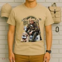 Retro Trump Hunting Deer Funny Beer Drinking Beer Hunting T-Shirt thumb 6