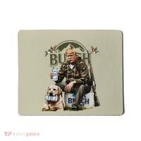 Retro Trump Hunting Deer Funny Beer Drinking Beer Hunting Mousepad thumb 0