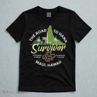 Road To Hana Survivor Curvy Palm Maui Hawaii T-Shirt thumb 5