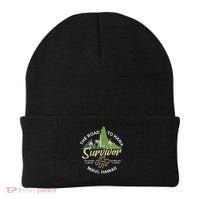 Road To Hana Survivor Curvy Palm Maui Hawaii Beanie thumb 0