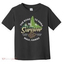 Road To Hana Survivor Curvy Palm Maui Hawaii Toddler T-Shirt thumb 0