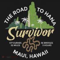 Road To Hana Survivor Curvy Palm Maui Hawaii Kids Sweatshirt thumb 2