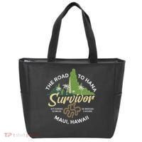 Road To Hana Survivor Curvy Palm Maui Hawaii Tote Bag thumb 0