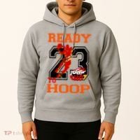 Ready To Hoop Basketball 23 Hoodie thumb 2