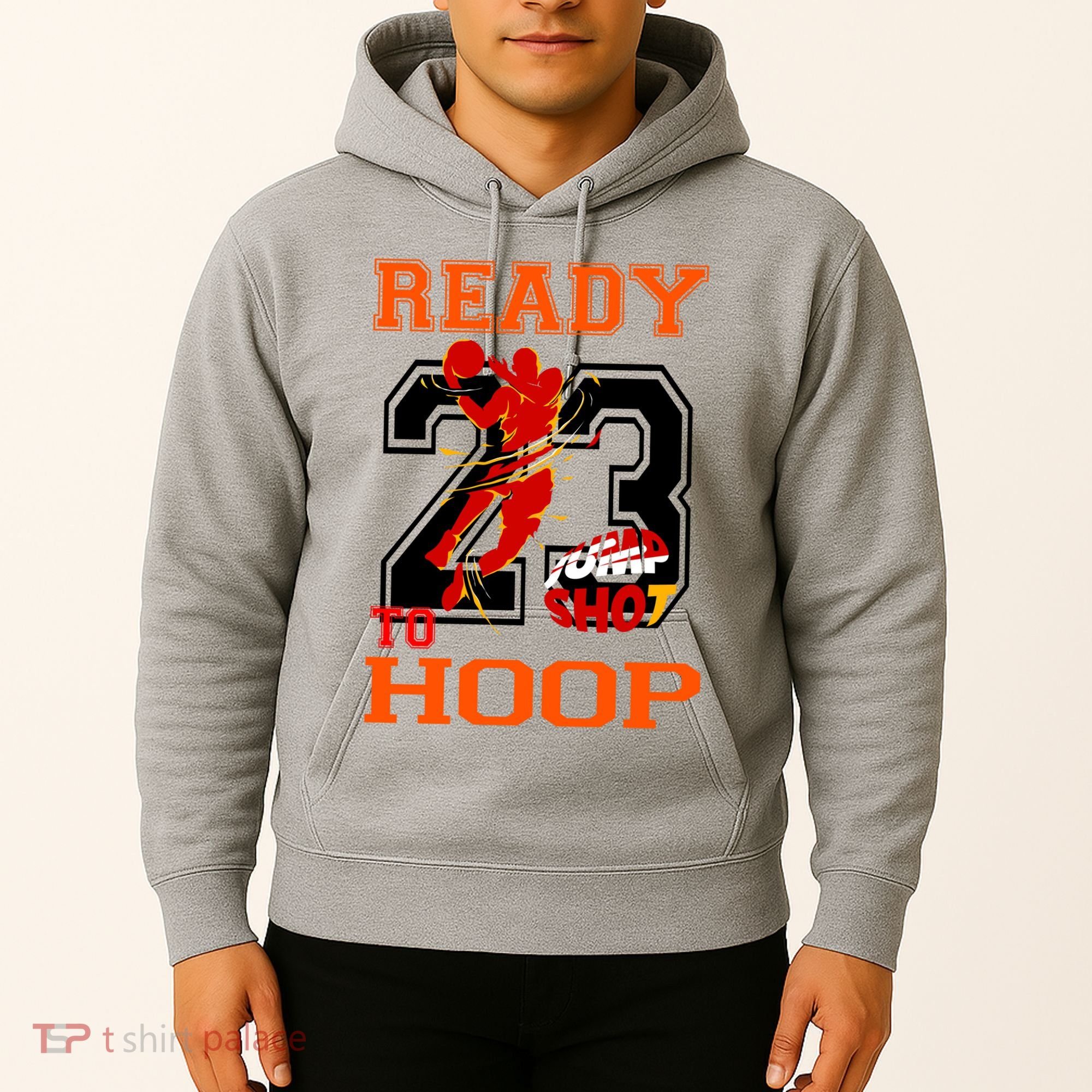 Ready To Hoop Basketball 23 Hoodie