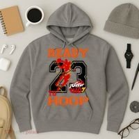 Ready To Hoop Basketball 23 Hoodie thumb 3