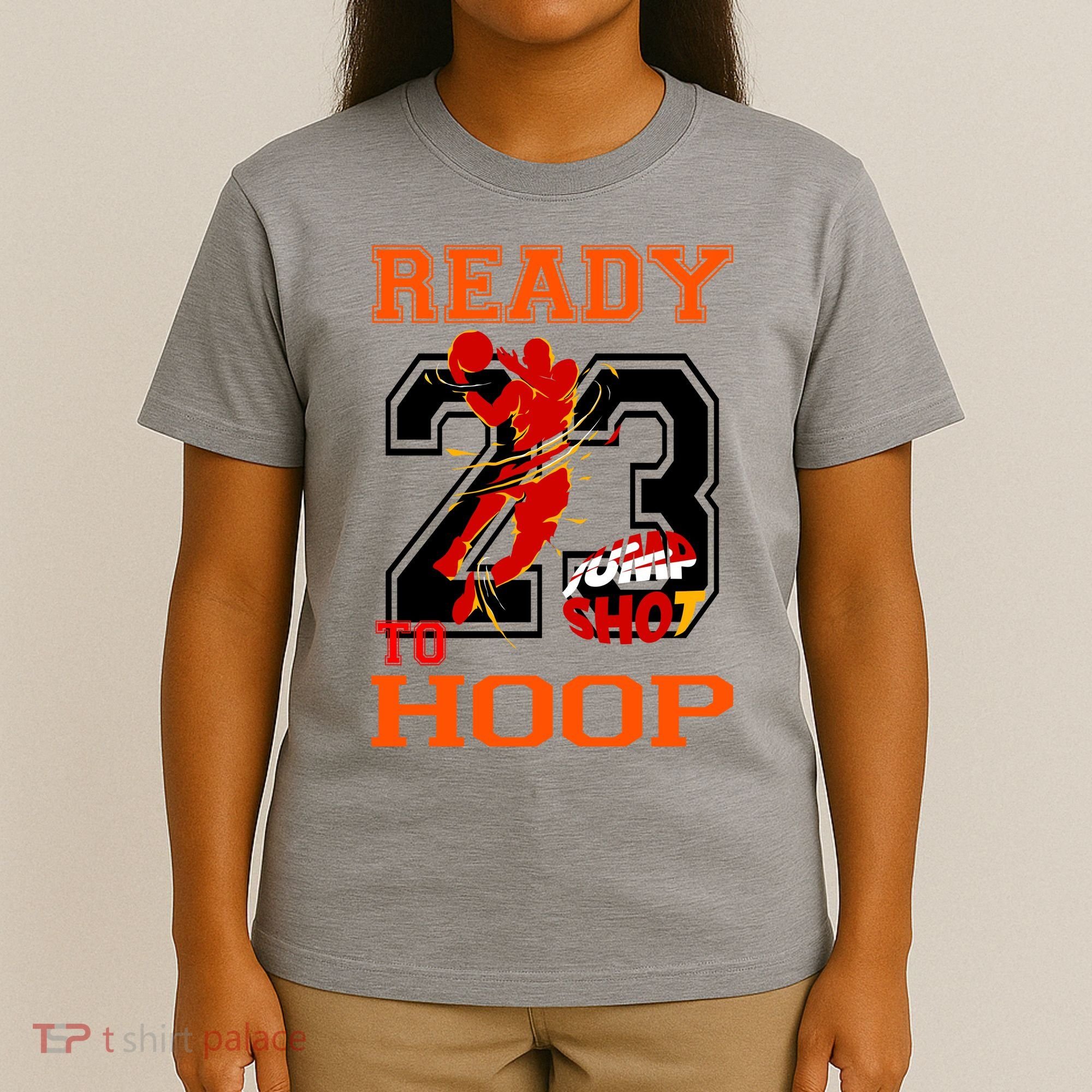 Ready To Hoop Basketball 23 T-Shirt