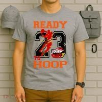 Ready To Hoop Basketball 23 T-Shirt thumb 6