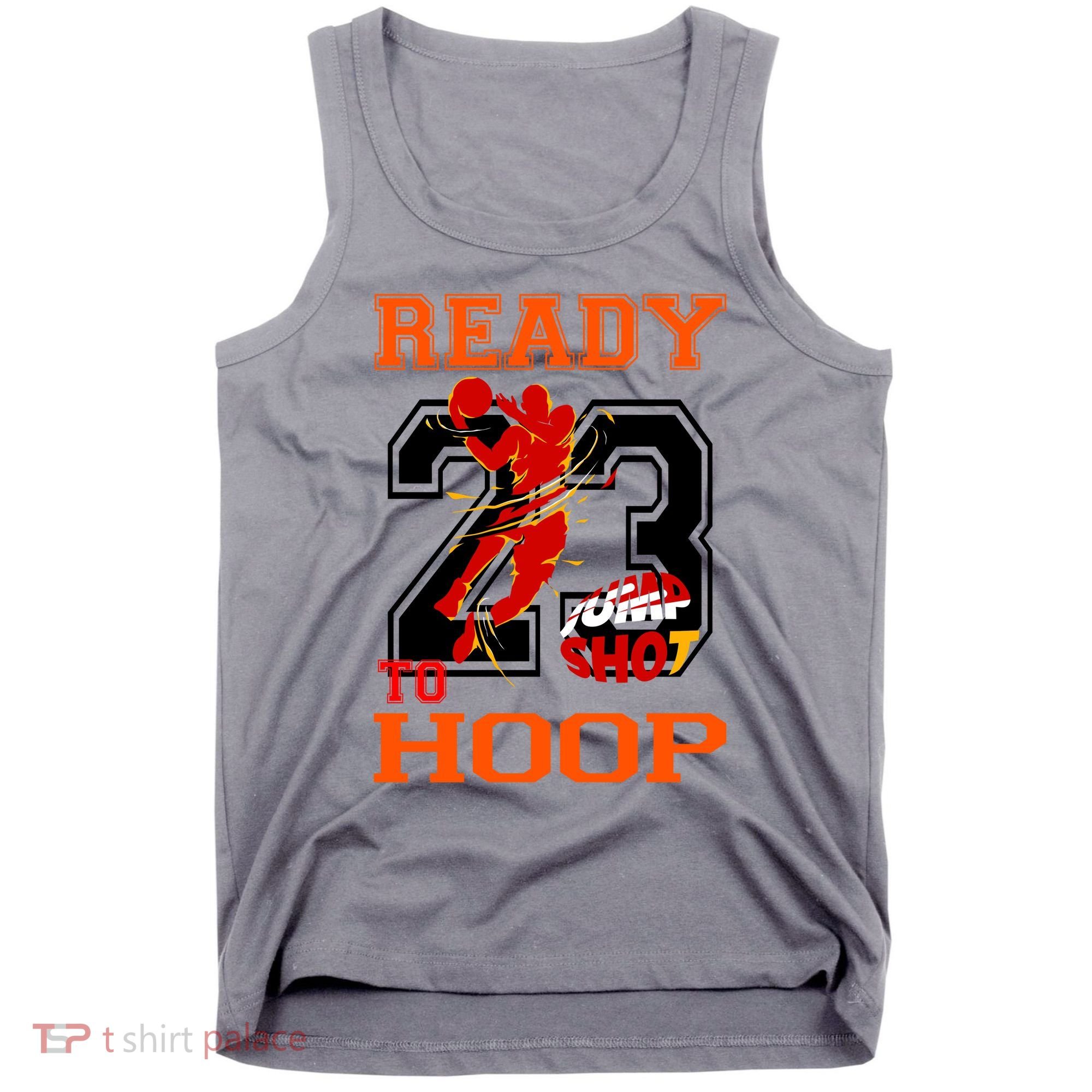 Ready To Hoop Basketball 23 Tank Top
