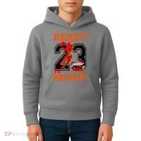 Ready To Hoop Basketball 23 Kids Hoodie thumb 4