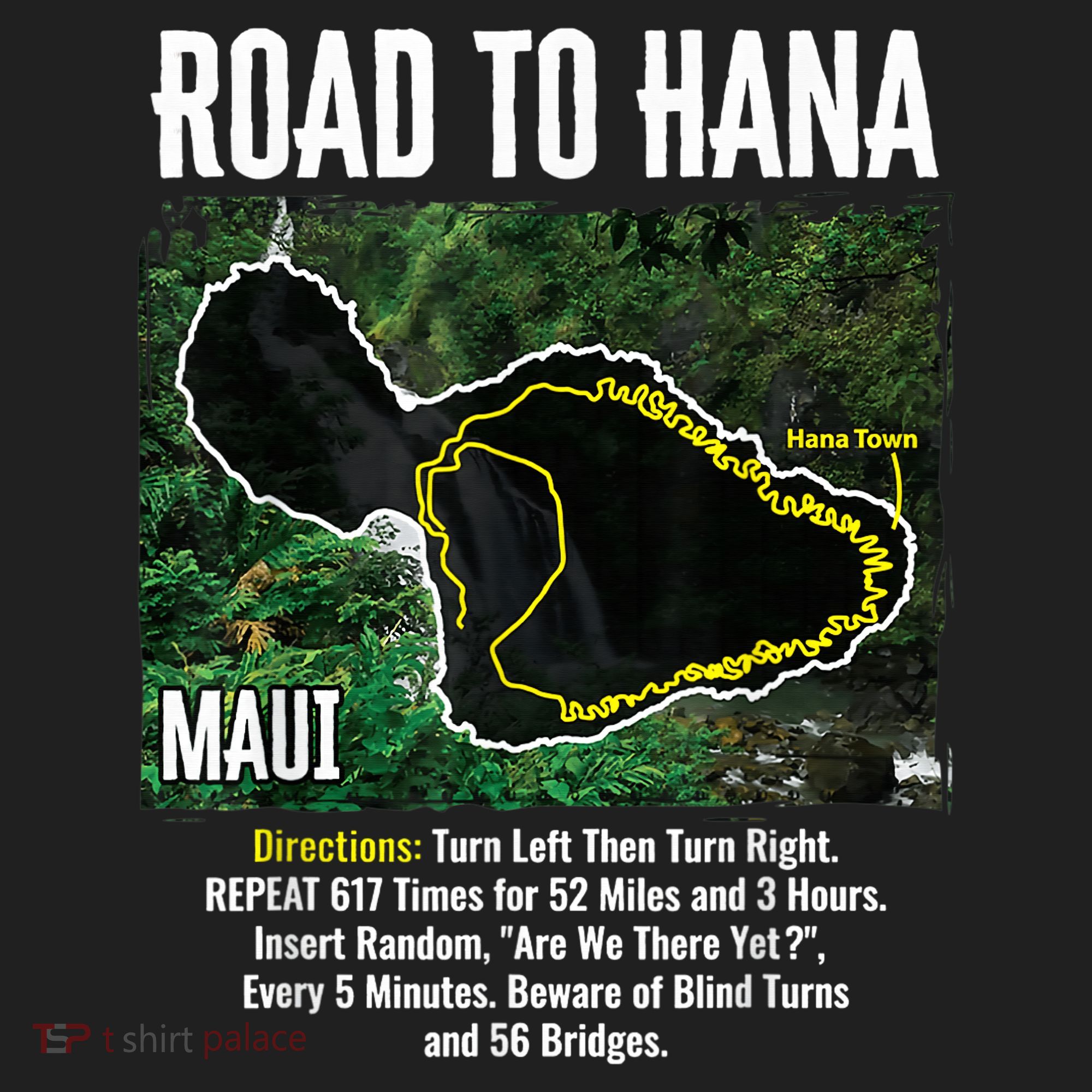Road To Hana Map Maui Island Surfing Hawaiian Beach Summer Beanie