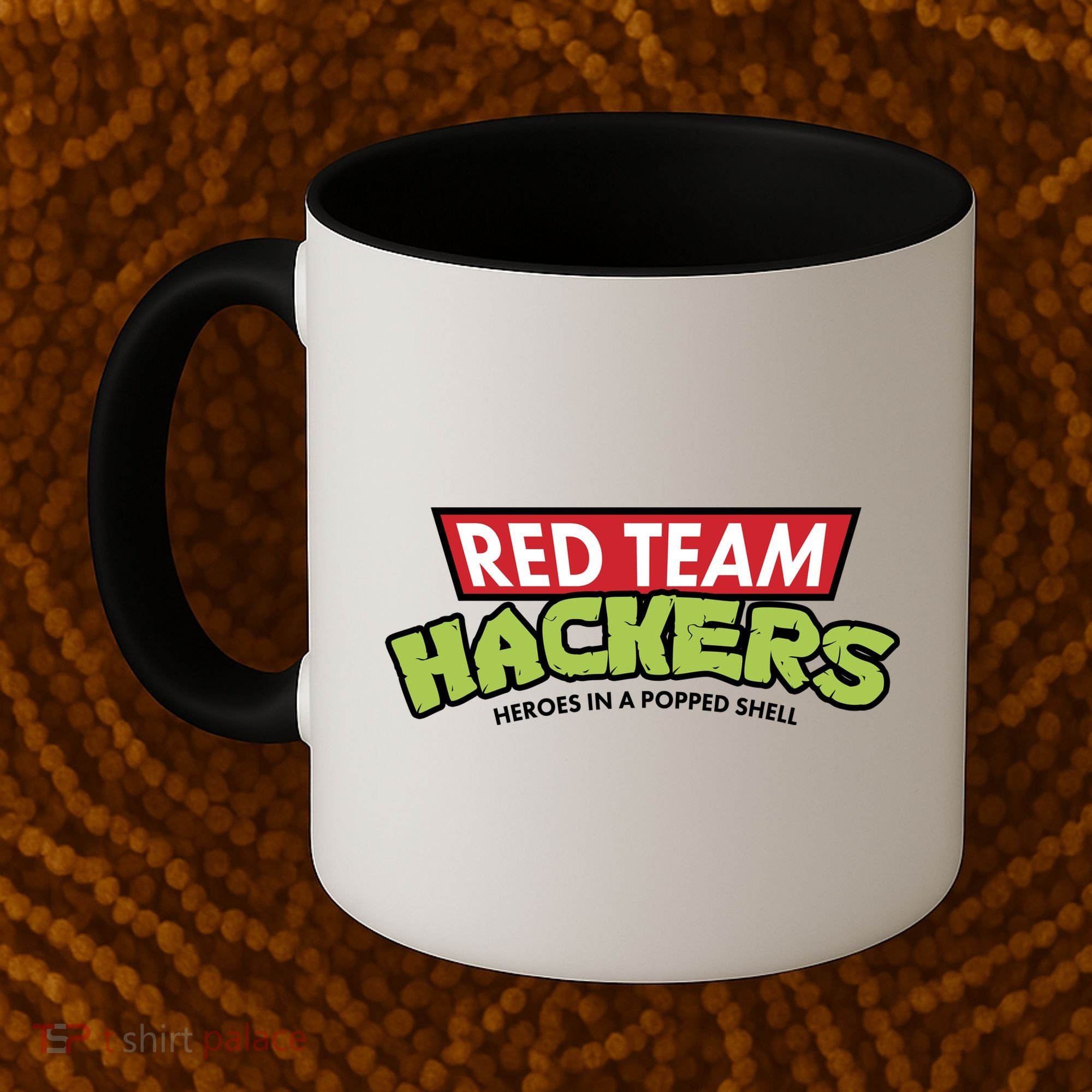 Red Team Hackers Heroes In A Popped Shell Coffee Mug