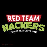 Red Team Hackers Heroes In A Popped Shell Women's Hoodie thumb 2