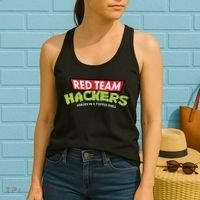 Red Team Hackers Heroes In A Popped Shell Women's Tank Top thumb 2