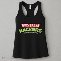 Red Team Hackers Heroes In A Popped Shell Women's Tank Top thumb 3