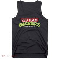 Red Team Hackers Heroes In A Popped Shell Tank Top thumb 0