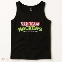Red Team Hackers Heroes In A Popped Shell Tank Top thumb 2