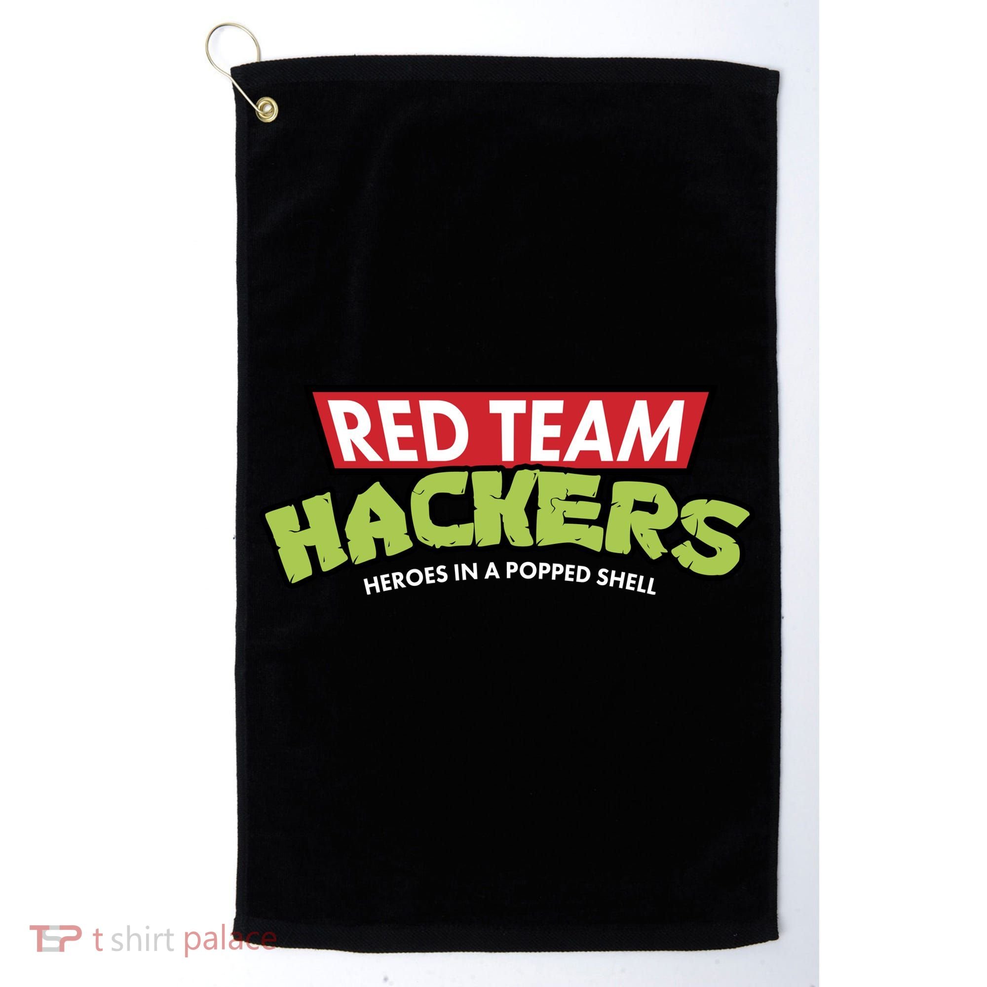 Red Team Hackers Heroes In A Popped Shell Golf Towel