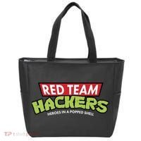 Red Team Hackers Heroes In A Popped Shell Tote Bag thumb 0